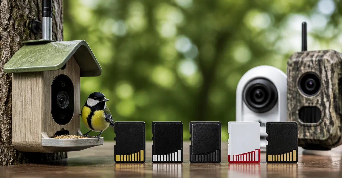 Best Memory Cards for 24/7 Bird Camera Recording