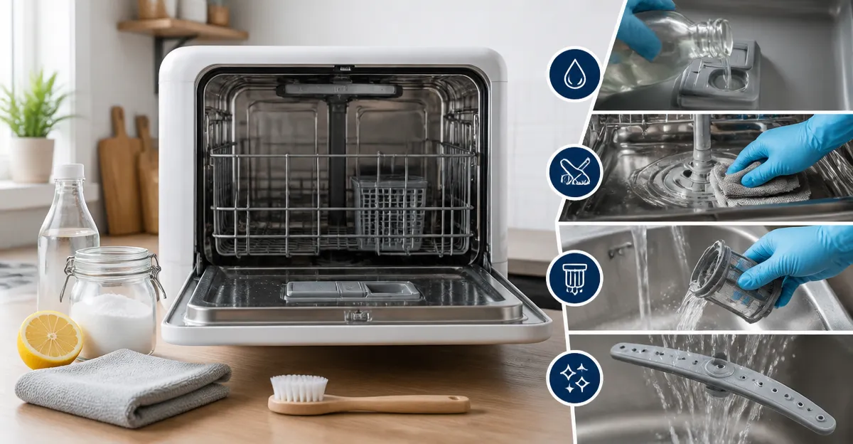How to Clean & Descale a Portable Dishwasher