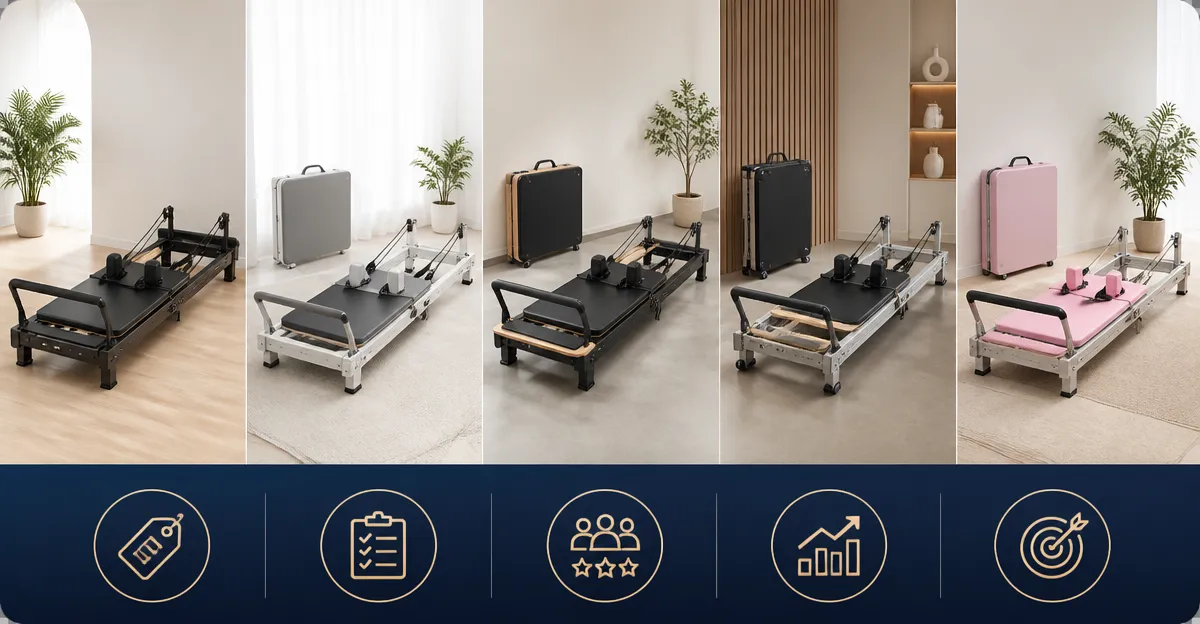 PAETA vs LeisureKing vs WINDFOOT vs Dpiolrcag Pilates Reformers Comparison