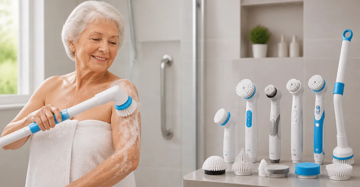 Top 10 Power Shower Cleaning Brushes for Elderly & Limited Mobility