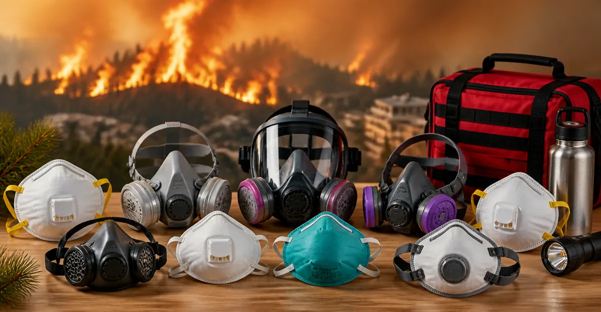 Top 10 Best Respirators for Wildfire Smoke – Expert N95 & P100 Picks