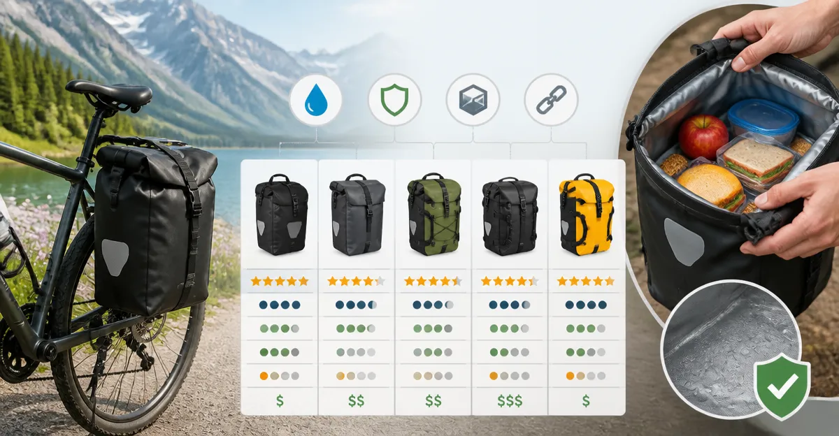 Best Bike Pannier Bags 2026: Detailed Comparison of Top Amazon Picks