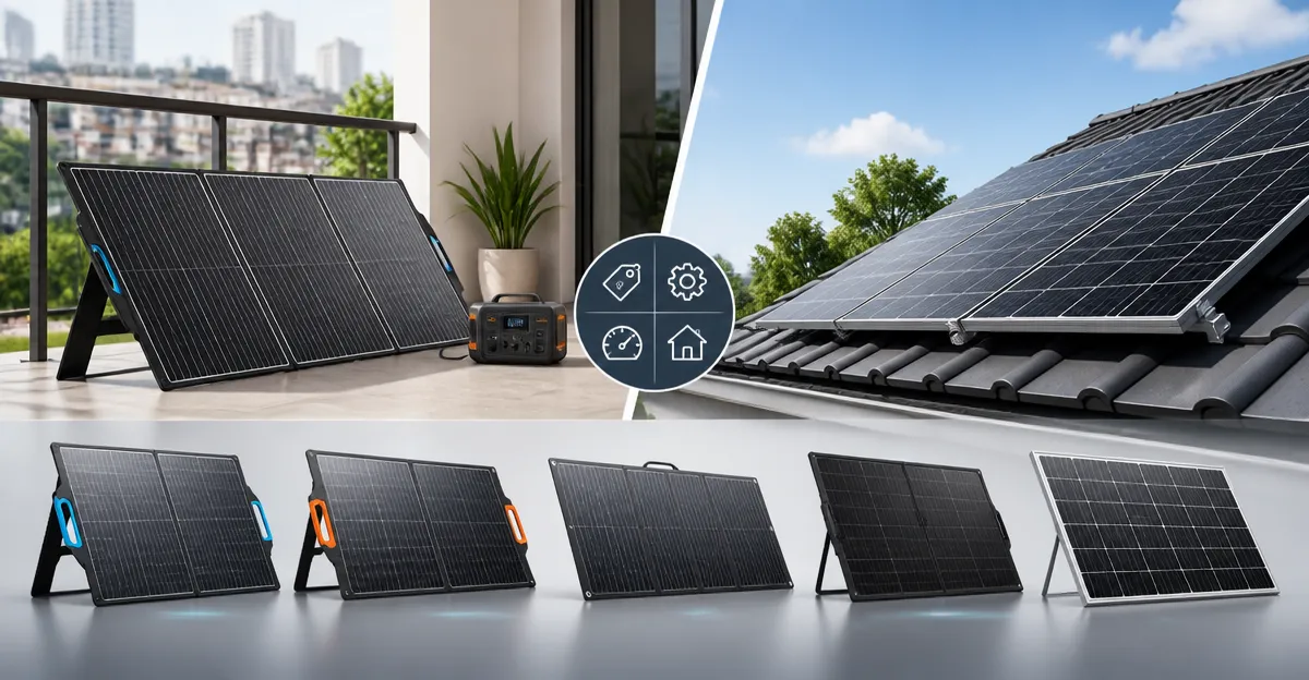 Renogy, Callsun, ZOUPW, FlexSolar Solar Panels Comparison