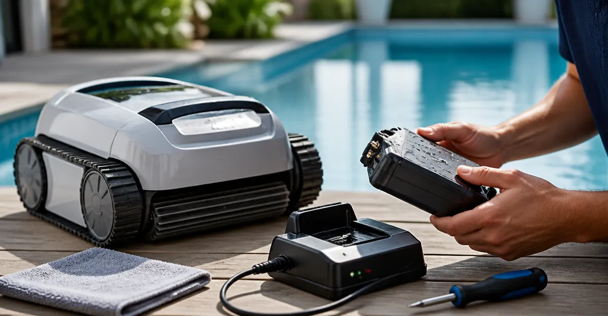 How to Troubleshoot a Cordless Pool Cleaner Battery Not Charging