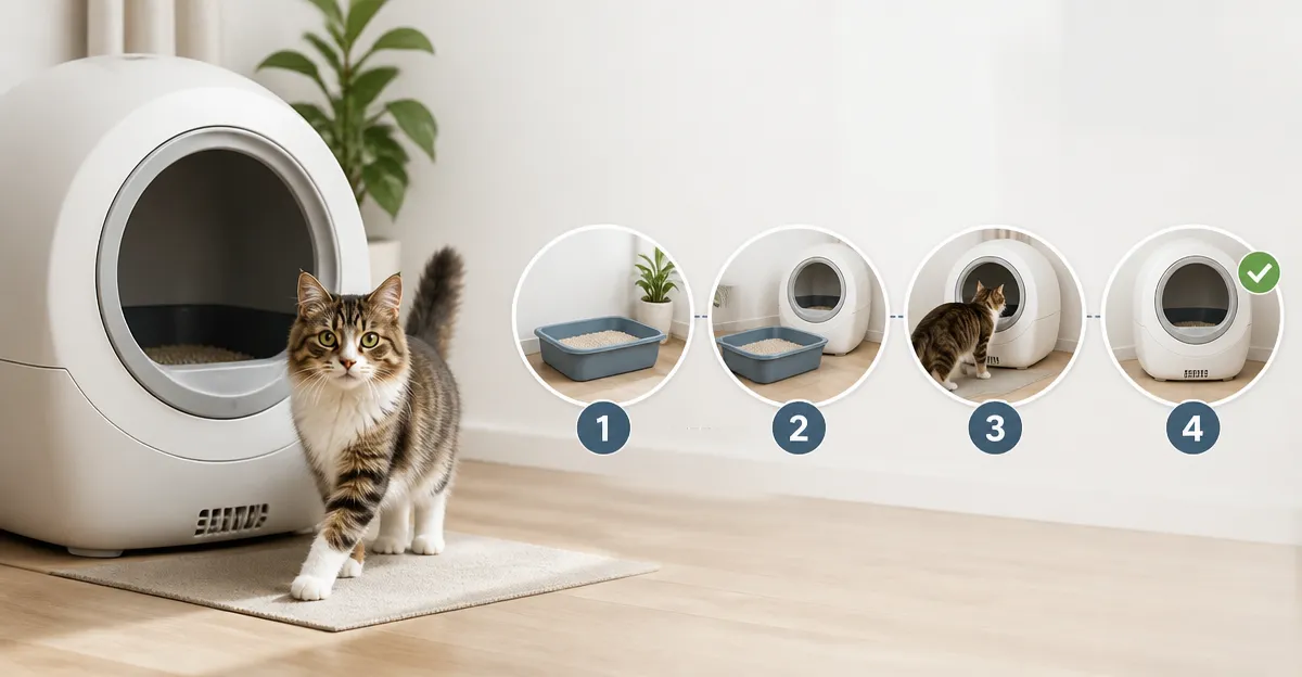 How to Train Your Cat to Use an Automatic Litter Box