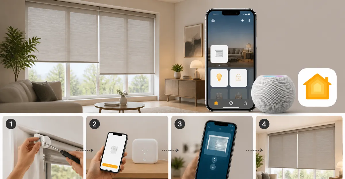 How to Connect Smart Blinds to Apple HomeKit