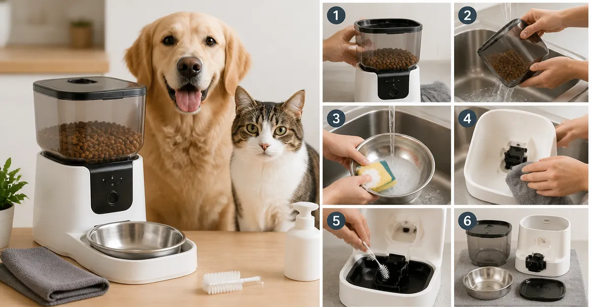 How to Clean and Maintain Your Pet Feeder: Essential Tips