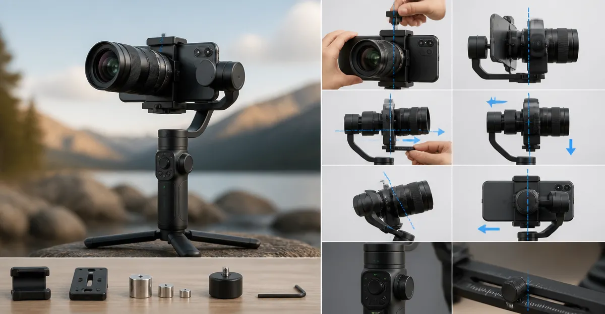 How to Balance a Heavy Lens on a Smartphone Gimbal