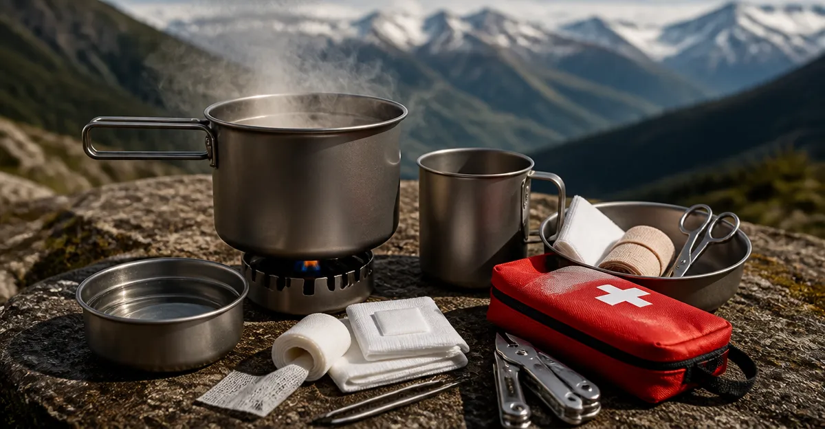 How to Use Titanium Cookware for Emergency First Aid: Complete Survival Guide