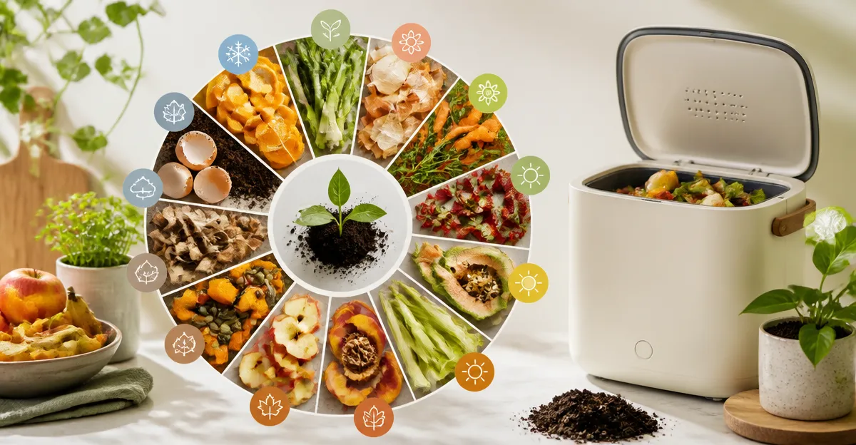 What to Compost: A 12‑Month Seasonal Scraps Calendar