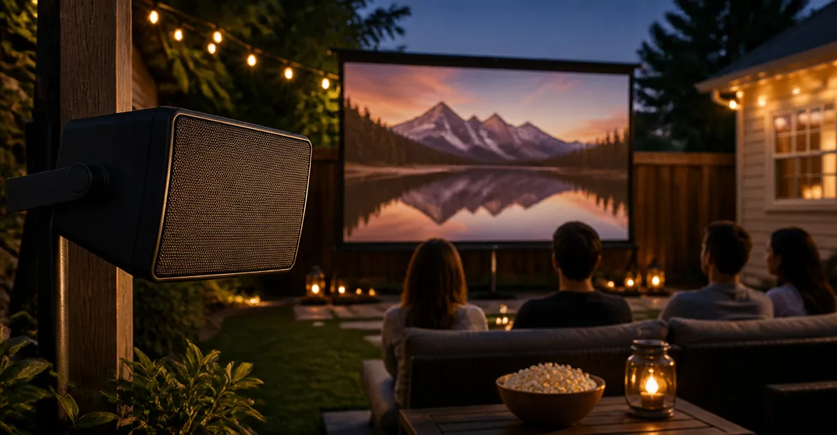 Best Directional Speakers for Backyard Movies Review & Buying Guide