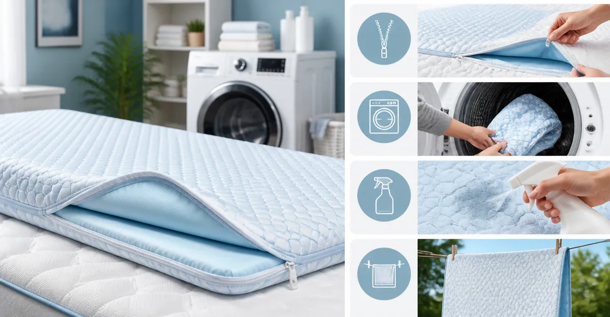 How to Wash a Mattress Cooling Cover – Complete Guide