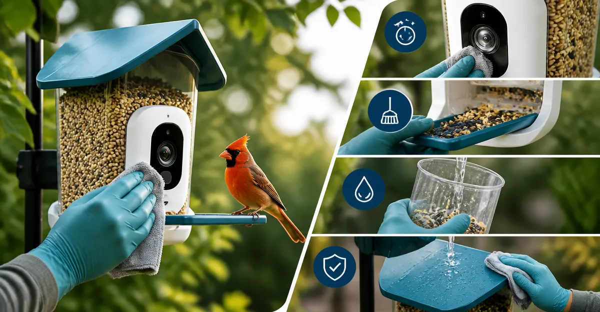 How to Clean and Maintain Camera‑Equipped Bird Feeders