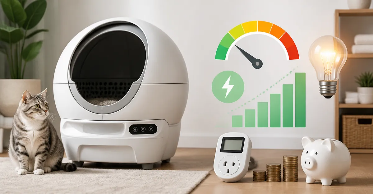 How Much Electricity Does an Automatic Litter Box Use?