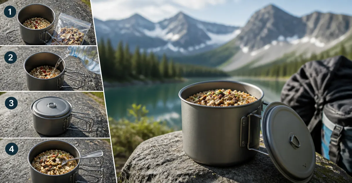 How to Cold Soak with a Titanium Pot: No‑Heat Backpacking Meals