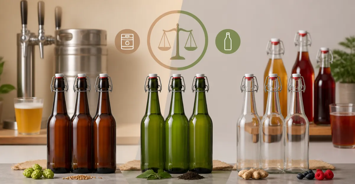 Best Swing‑Top Bottles for Home Brewing: AOZITA vs AYL vs ZEBEIYU
