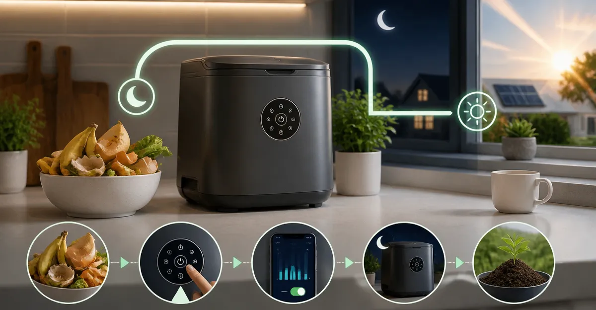 How to Schedule Countertop Composter Cycles for Off‑Peak Electricity