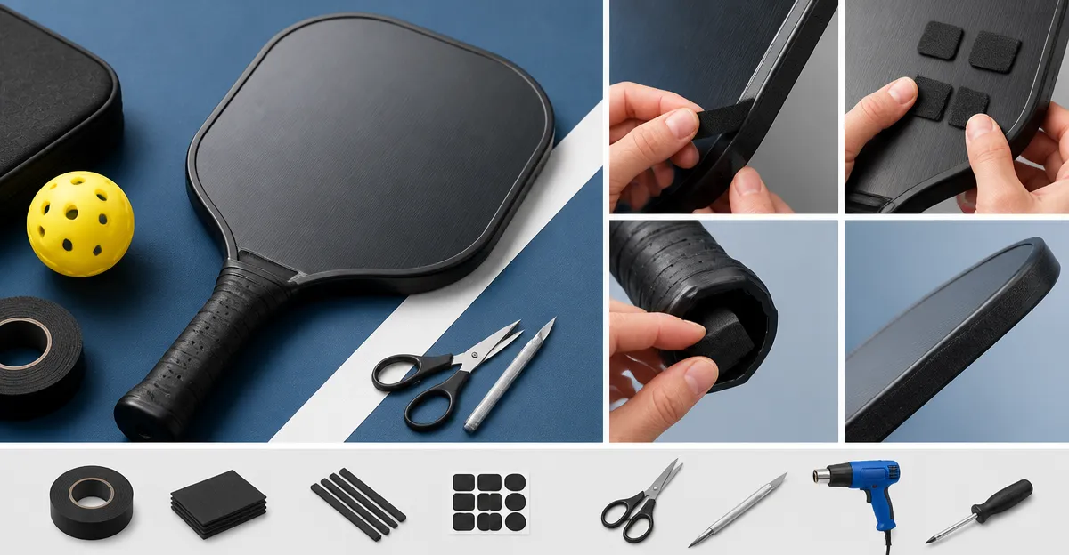 How to Quiet a Pickleball Paddle: Easy DIY Noise‑Dampening Mods
