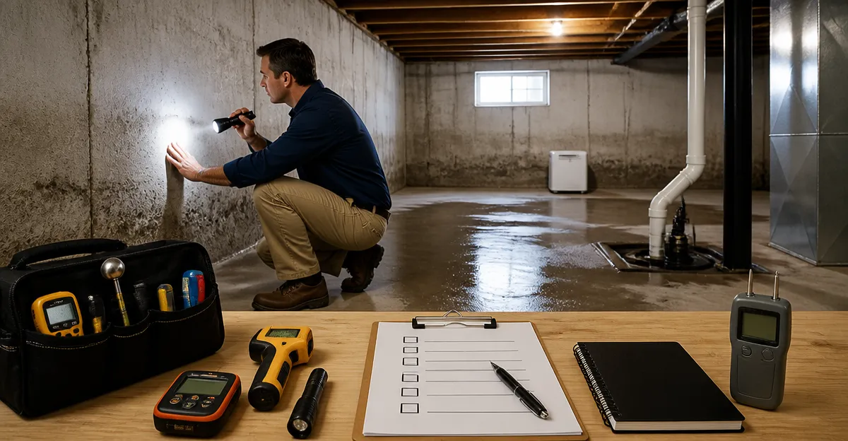 How to Conduct a 90-Minute Basement Moisture Audit