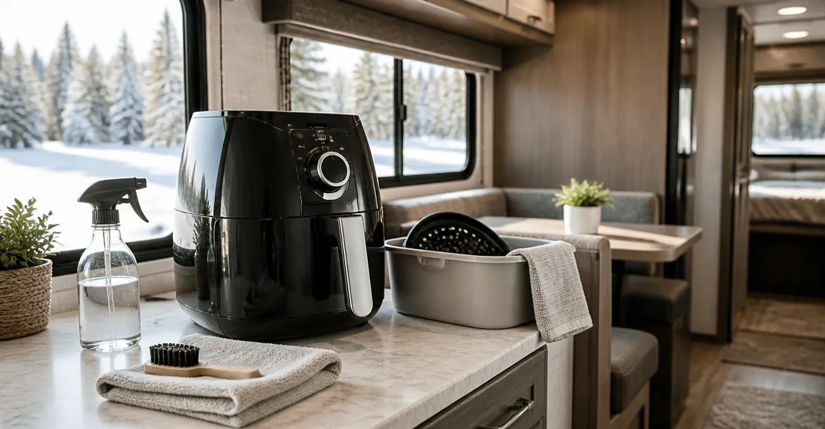 How to Winterize an Air Fryer in an RV