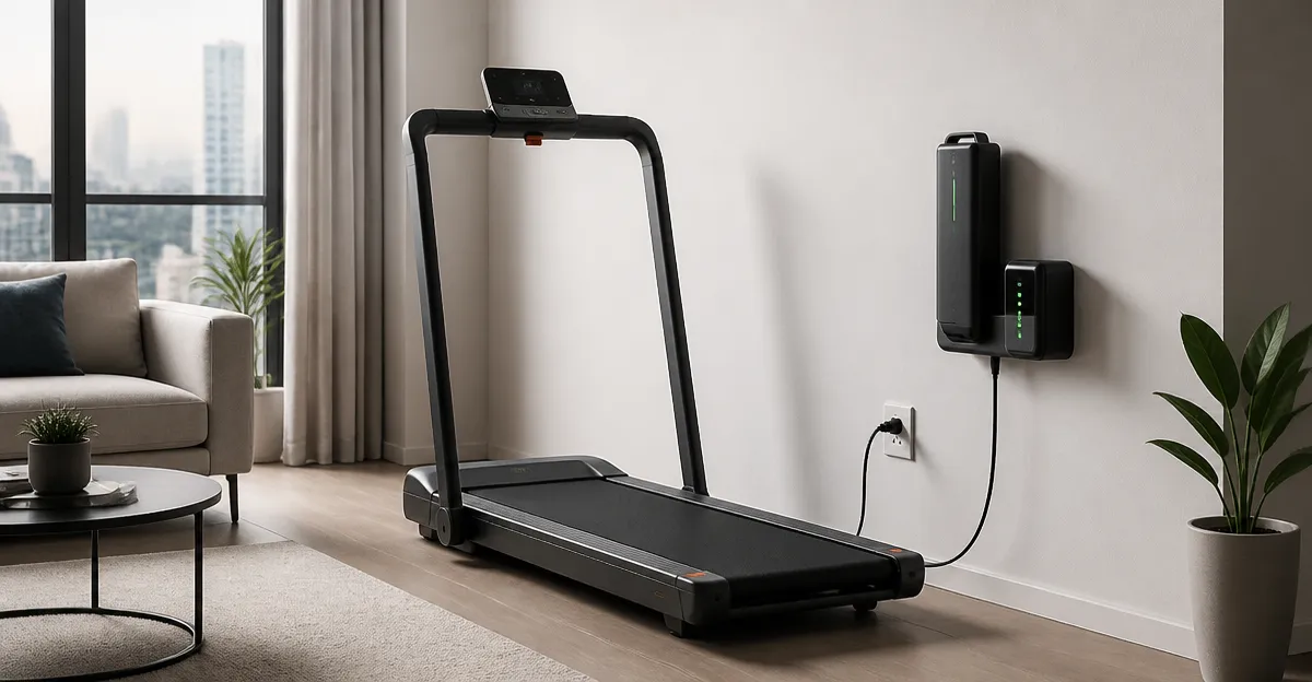 How to Set Up a Battery Treadmill Charging Station in Your Apartment