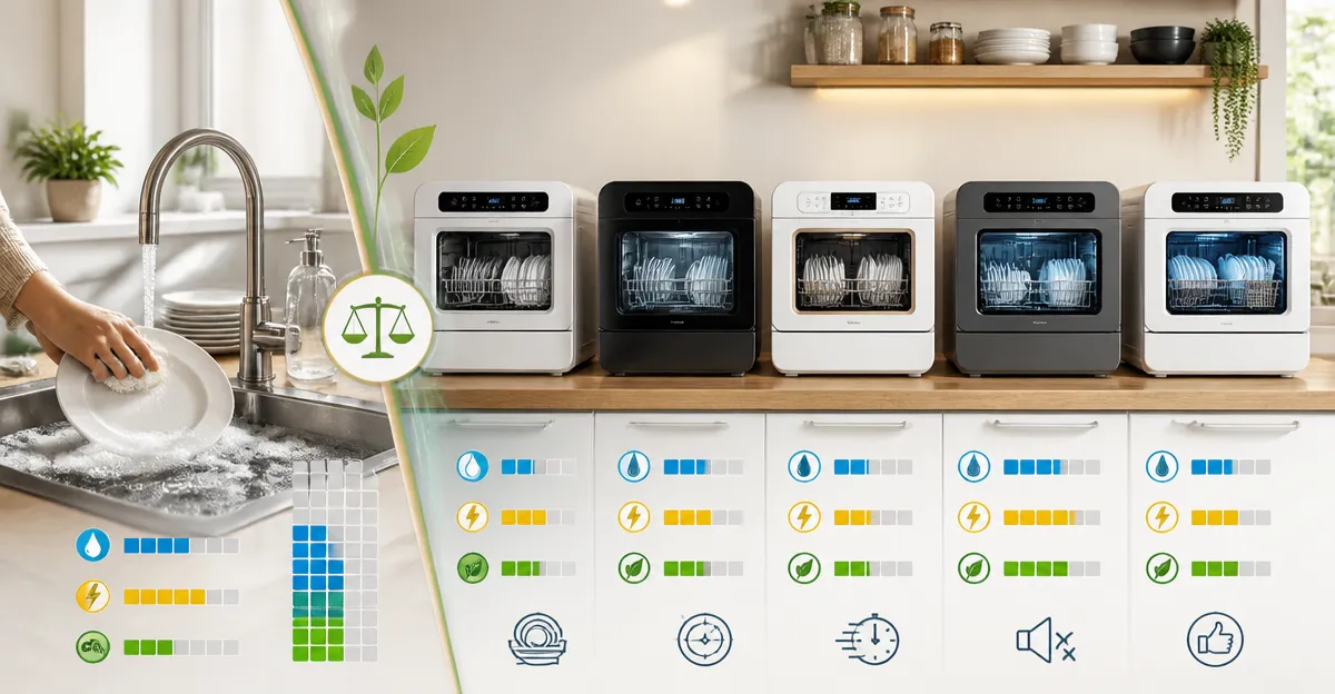 Best Countertop Dishwashers Comparison 2024