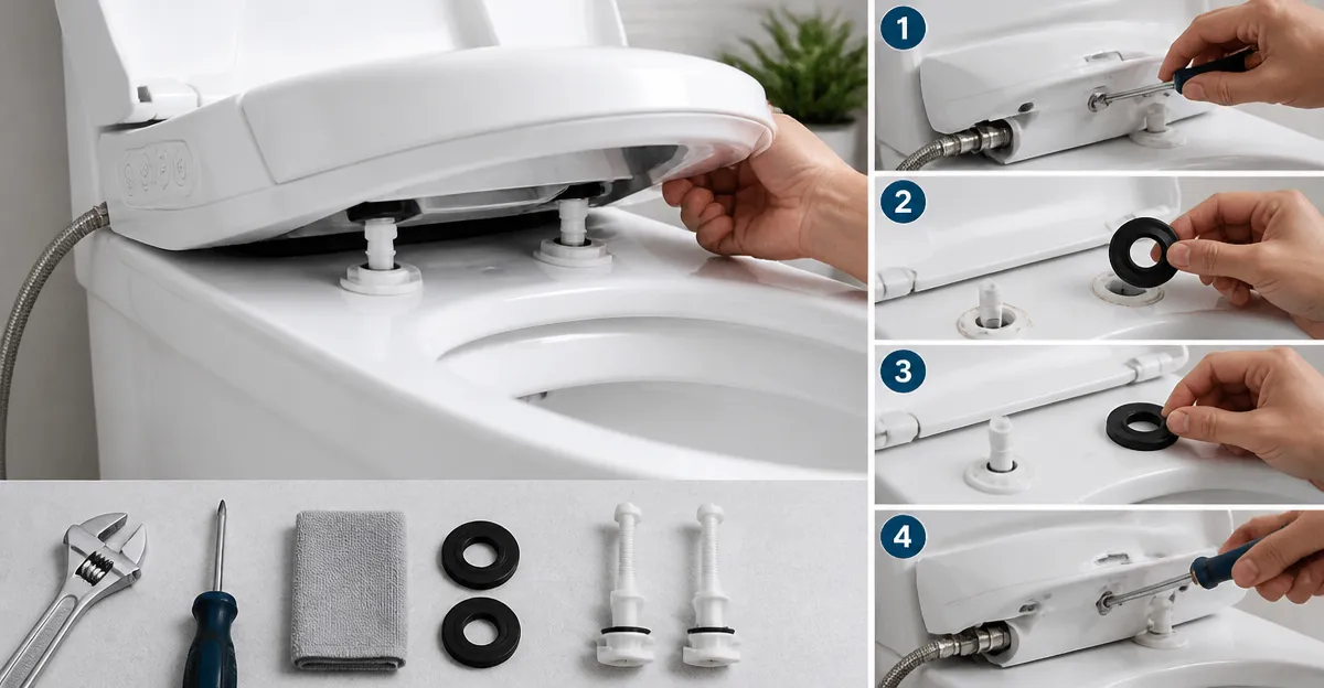 How to Replace a Bidet Seat Gasket and Fix Leaks