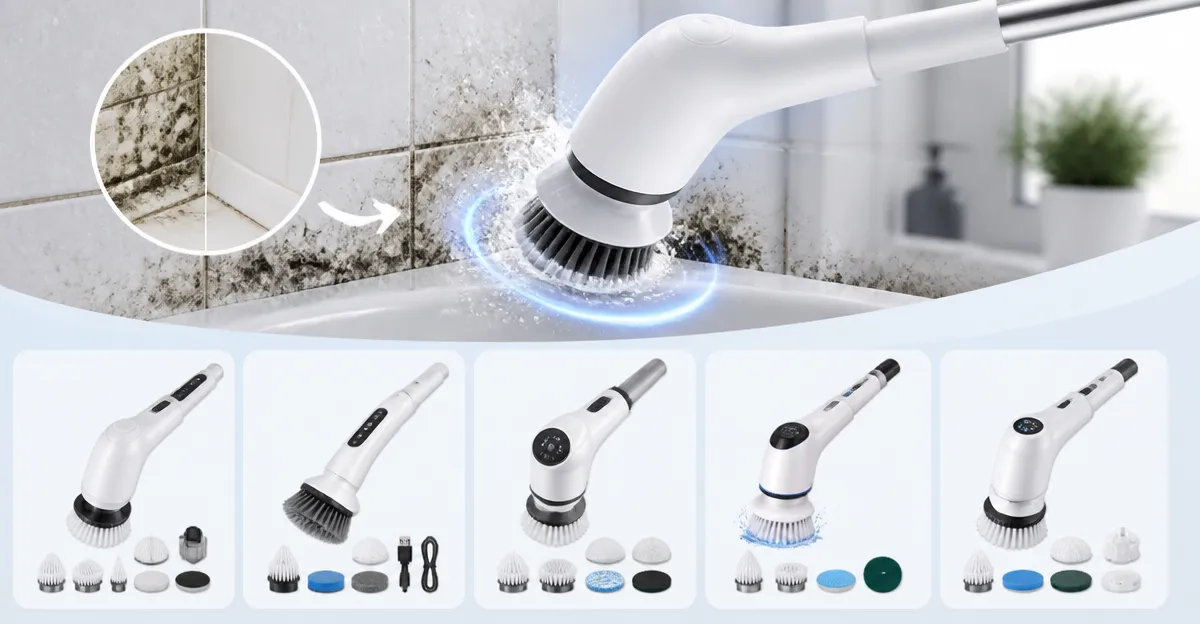 TUYU vs Bomves vs HiCOZY vs Dreazu vs Dovety: Best Electric Spin Scrubber Review