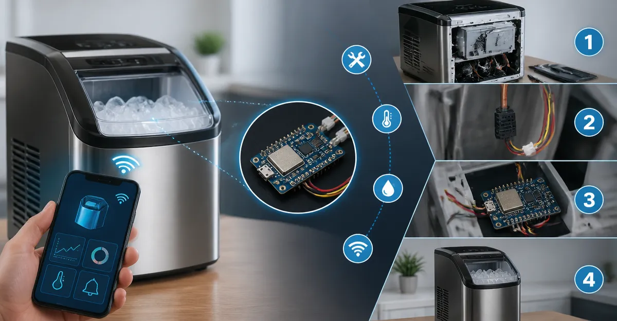 How to Retrofit an Ice Maker with IoT Sensors: DIY Smart Monitoring Guide