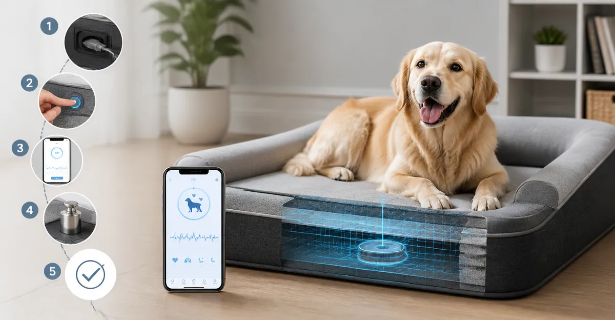 How to Calibrate Smart Orthopedic Dog Bed Sensors