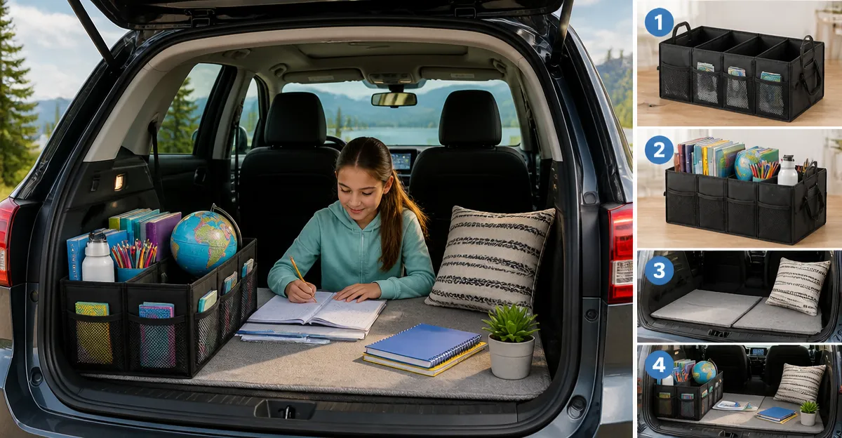 How to Build a Portable Trunk‑Organizer Classroom for Homeschooling on the Road