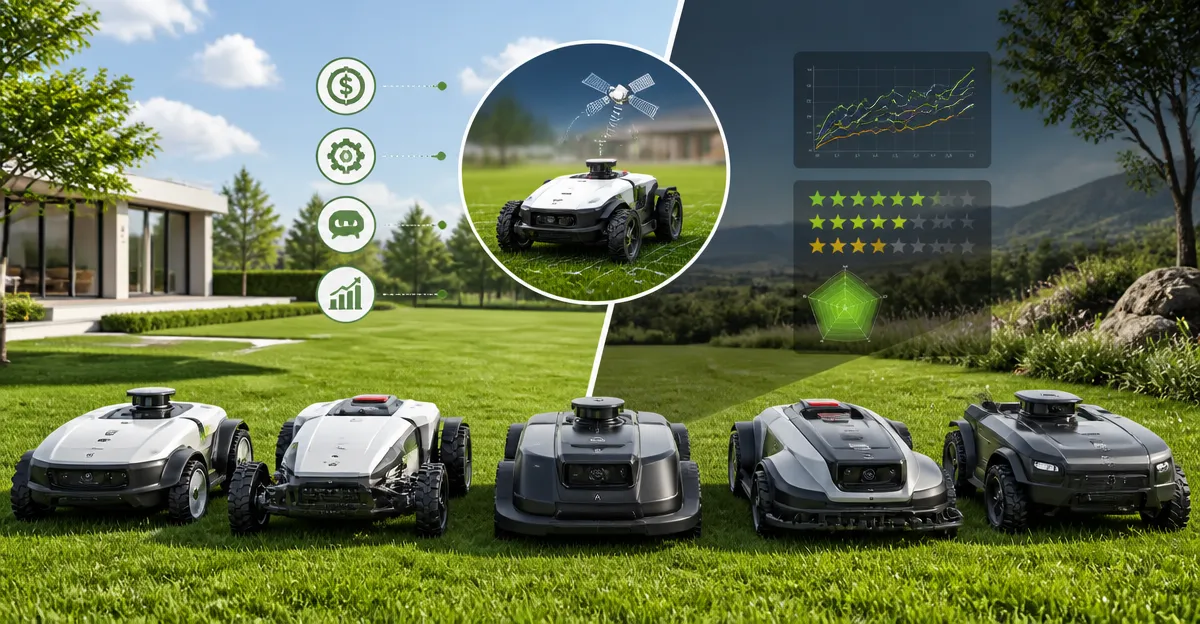 Mammotion LUBA 3 AWD vs ECOVACS Goat & Competitors: In‑Depth Robot Mower Review