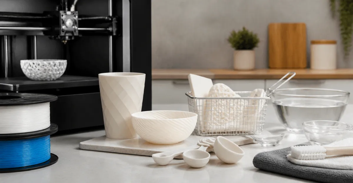 Food-Safe 3D Printing Guide: Best Filaments, Finishing Methods & Safety Tips