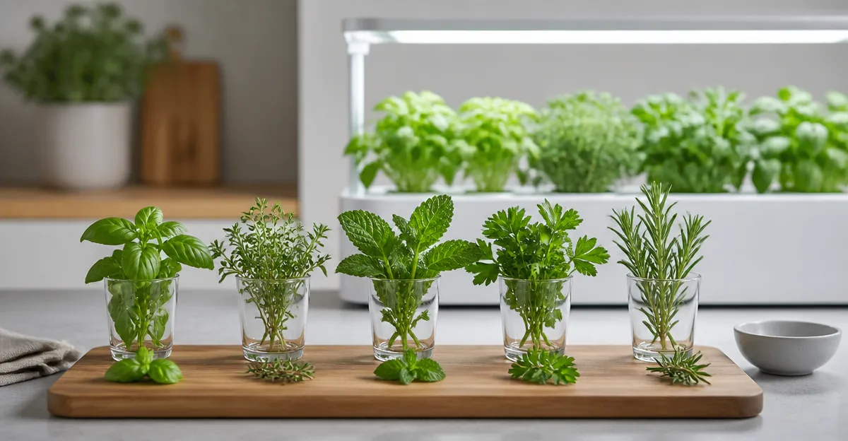 How to Set Up a Hydroponic Herb Tasting Flight