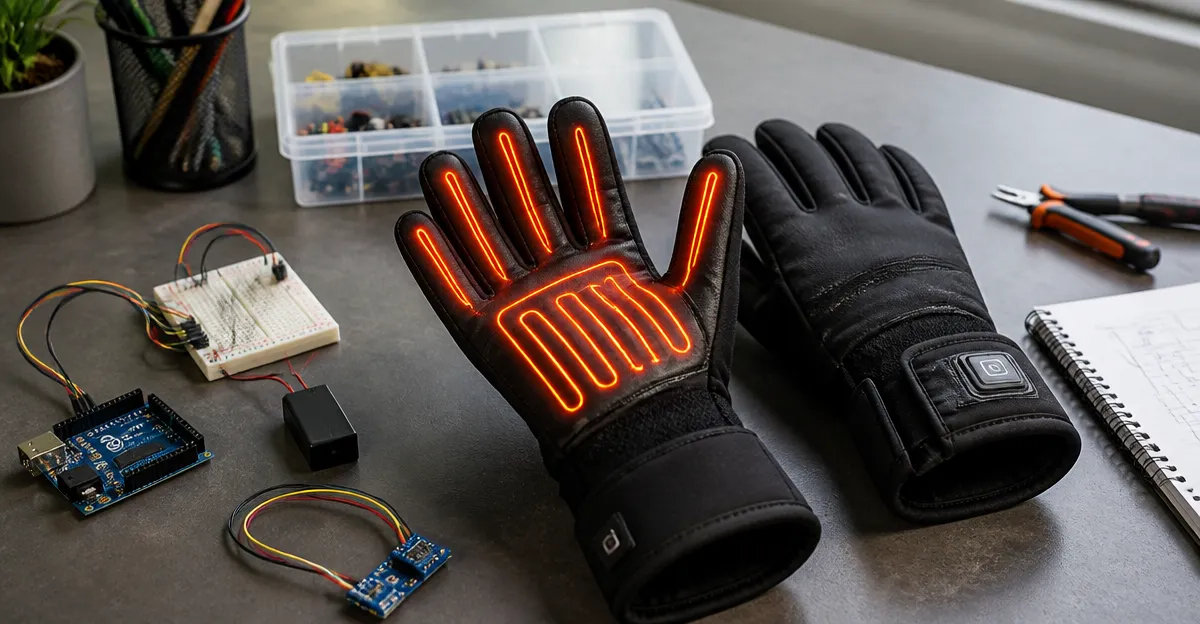 DIY Multi-Zone Heated Glove with Arduino – Step-by-Step Guide