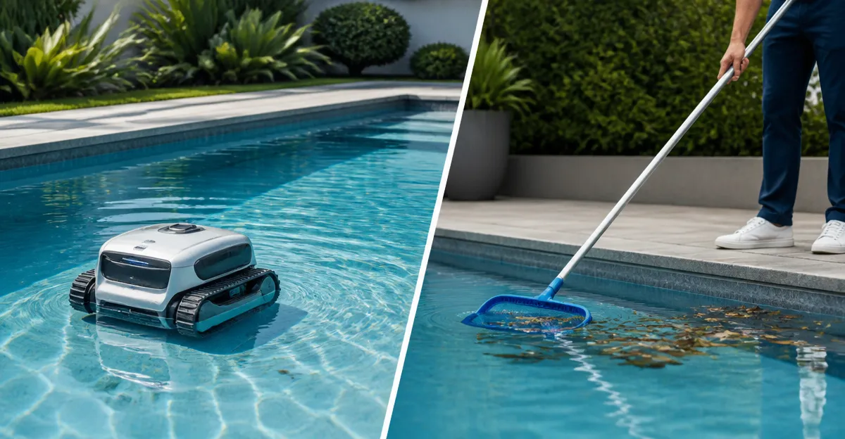 Guide: Eco Impact of Cordless Robotic vs Manual Pool Cleaning
