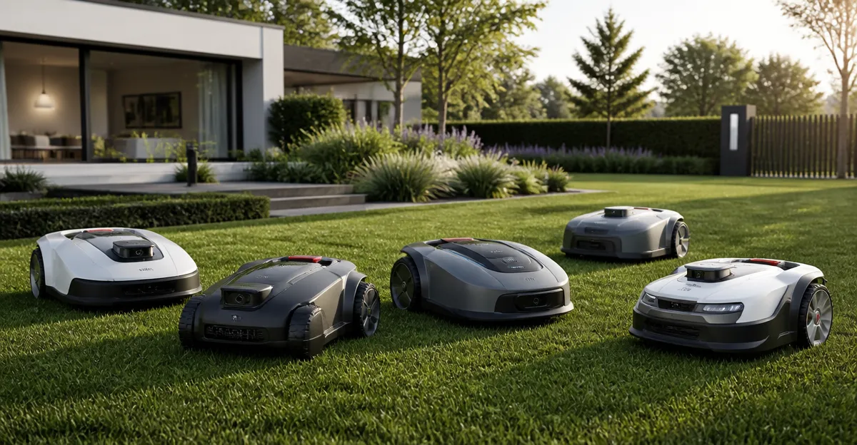 Comparing Top Robot Lawn Mowers: ECOVACS, YARDCARE, and Segway