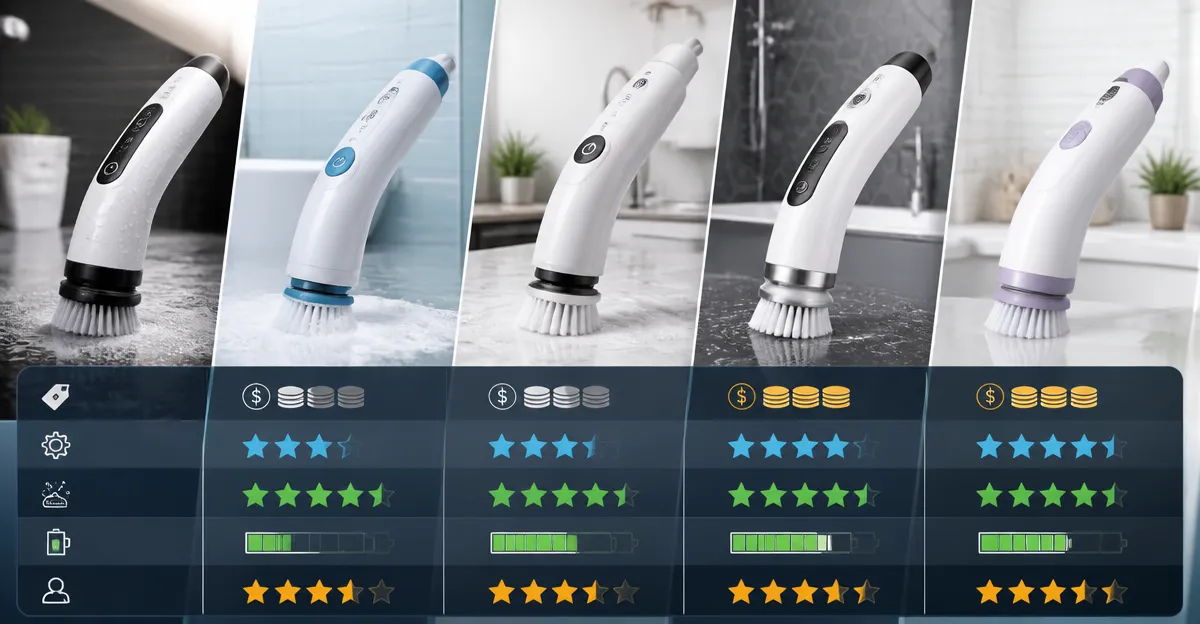 TUYU vs Bomves vs Dreazu vs Lichffy vs Leebein: Best Electric Spin Scrubber Review 2026