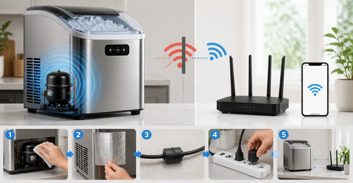 How to Eliminate Compressor Wi‑Fi Interference from Your Ice Maker