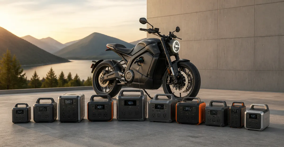 Top 10 Portable Power Stations for Electric Motorcycles 2026