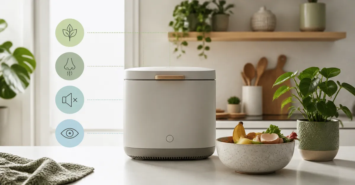 How to Choose a Sensory‑Friendly Countertop Composter