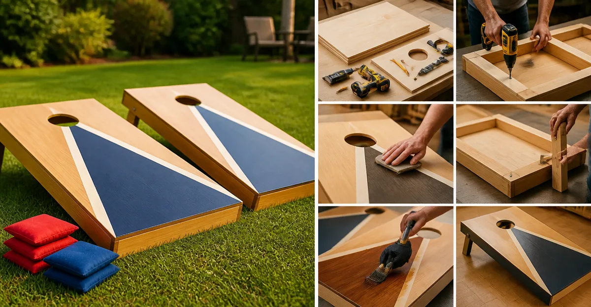How to Build Cornhole Boards: Easy DIY Plans & Tips