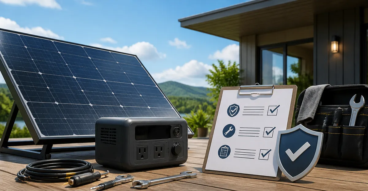 Plug-and-Play Solar Kits: Warranty and Maintenance Guide