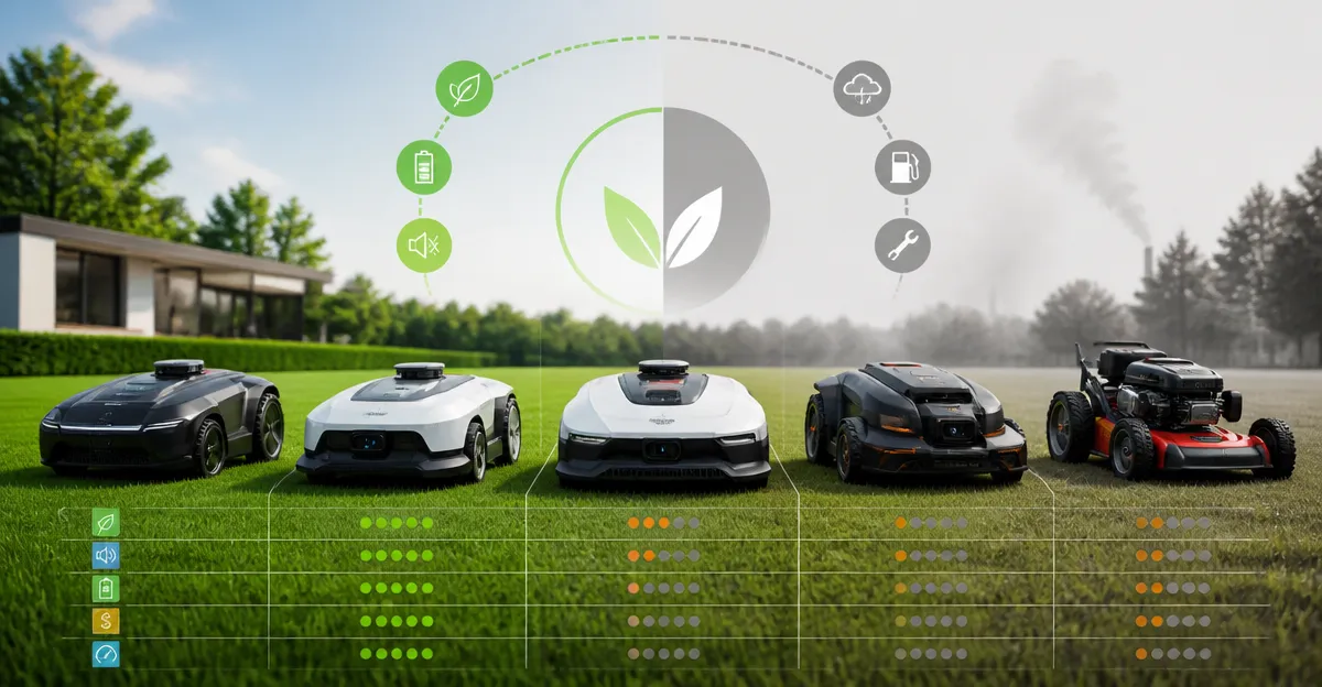 ECOVACS Goat vs LEBOSBO vs Segway: In‑Depth Robot Mower Comparison