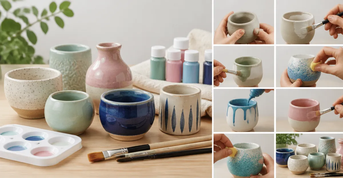How to Glaze Small Pottery Without a Kiln: 7 No‑Fire Techniques