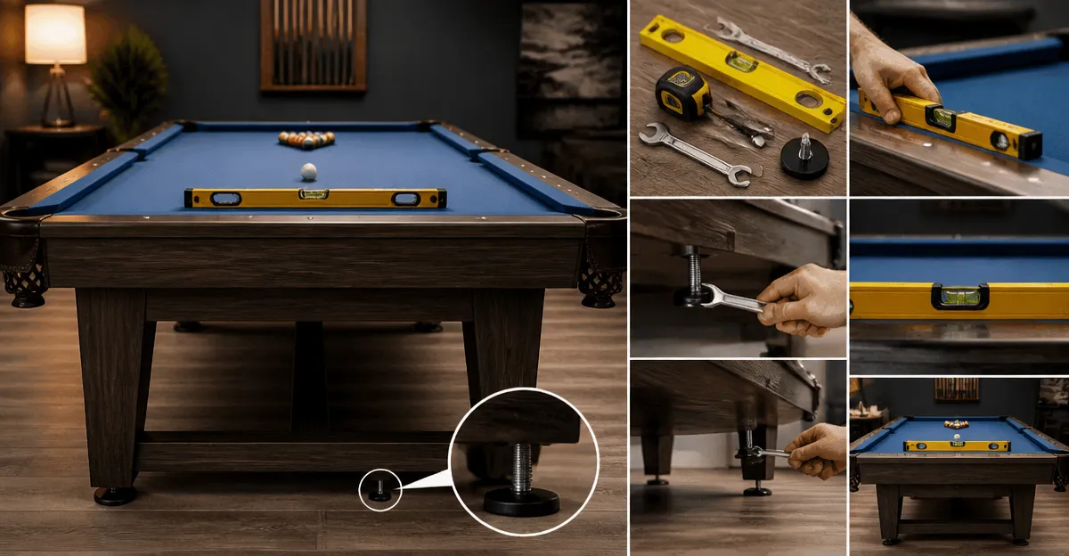 How to Level a Pool Table at Home – DIY Guide for Perfect Play