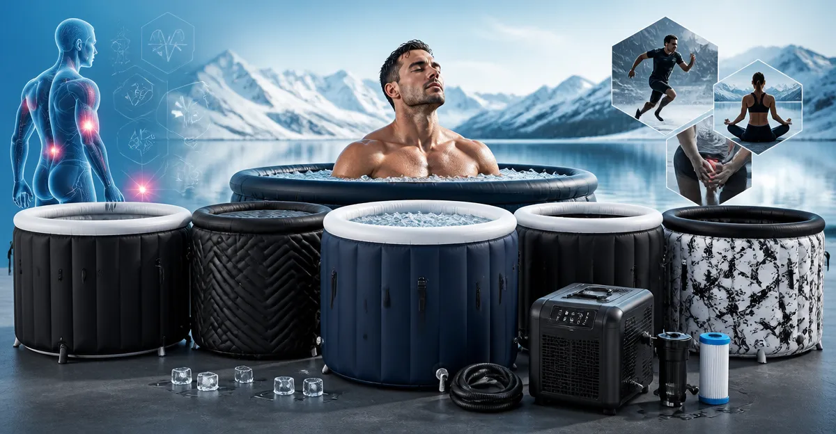 Comparing Top Inflatable Ice Bath Tubs and a Complete Chiller Kit