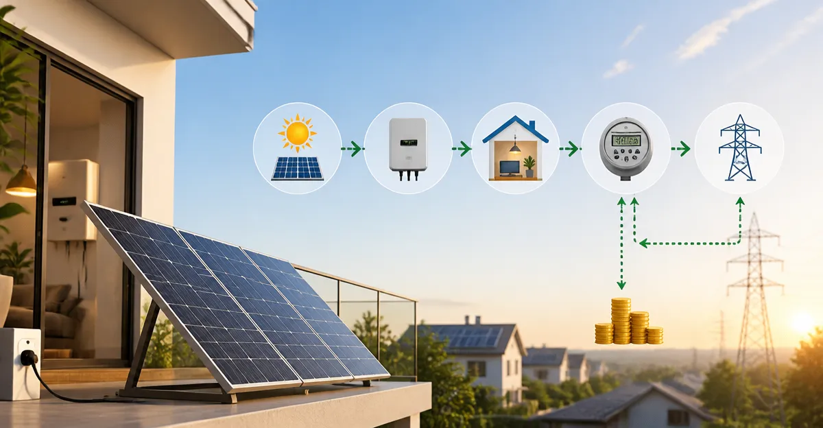 How to Sell Excess Solar Power: Net Metering & Feed‑in Guide