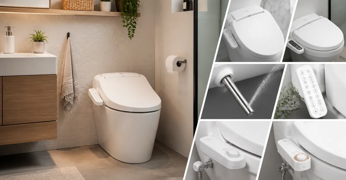 10 Best Bidet Seats for Small Bathrooms and Compact Toilets