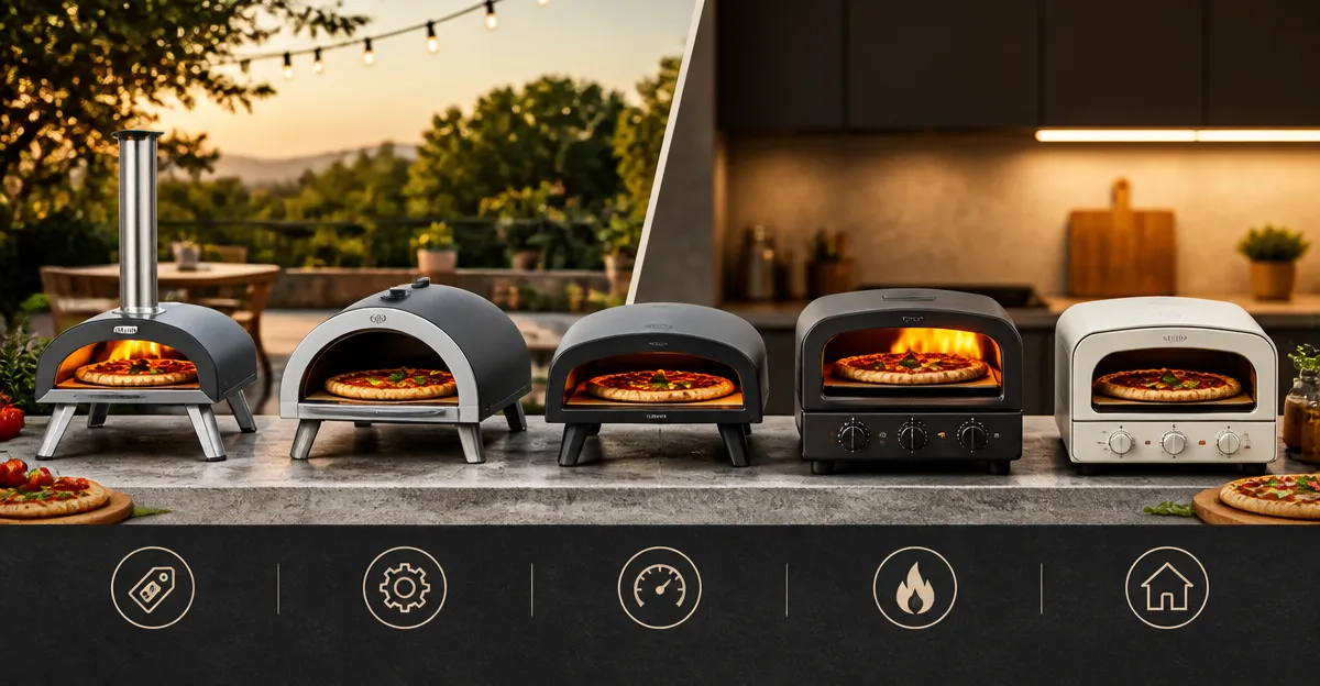 Best Outdoor & Indoor Pizza Ovens Comparison 2024